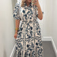 Desert Blooms Midi Dress