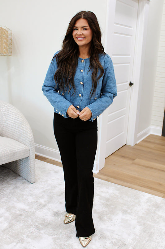 It's in the Details Denim Jacket