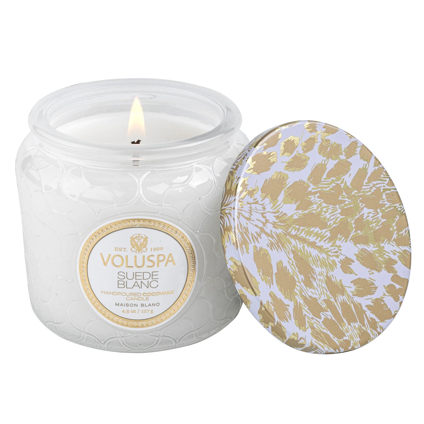 VOLUSPA - Suede Blanc Petite 4.5 oz Candle