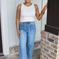 Simple Stitch Tank - Cream