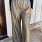 Grand Movement Faux Leather Pants