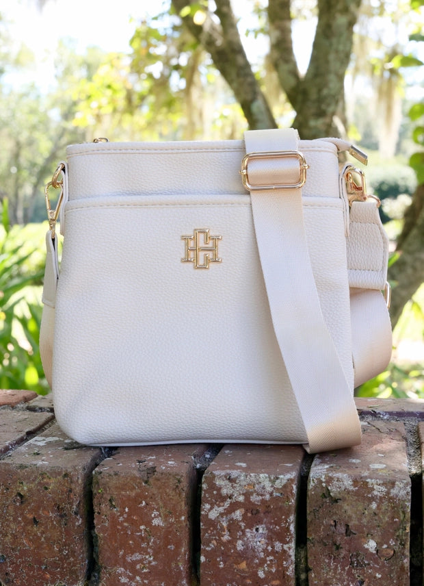 CAROLINE HILL | Cream Briggs Crossbody