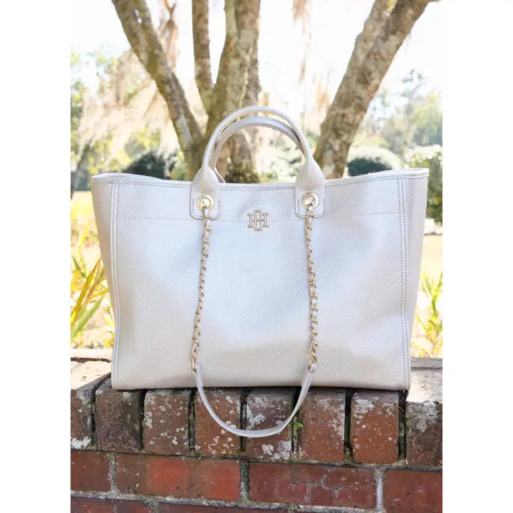 CAROLINE HILL | Pearl Melissa Tote Bag