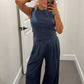 Lazy Lounge Pant Set - Navy