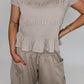 Feeling Elite Smocked Pants Set