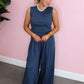 Lazy Lounge Pant Set - Navy
