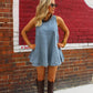 The Denim Babydoll Set