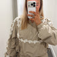 Daisy Lace Windbreaker Set