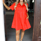 The Elle Belle Dress in Red