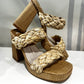 The Chloe Woven Heels