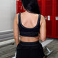 Contrasting Trim Sports Bra