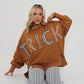 TRICK Plaid Sweatshirt
