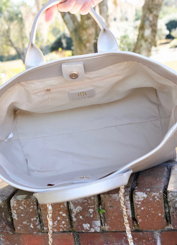 CAROLINE HILL | Pearl Melissa Tote Bag