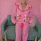 Nutcracker Embroidered Pajamas
