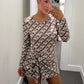 Day Off Tie Wrap Romper