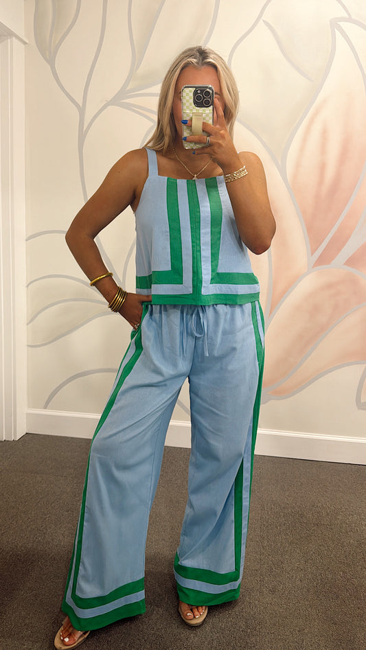 Tropical Oasis Pants Set