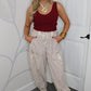 V-Neck Ribbed Tank