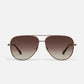 QUAY Eyewear / High Key Extra Large - Chocolate