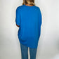 ADRIENNE | Go For Comfort Oversized Shirt in Electric Blue