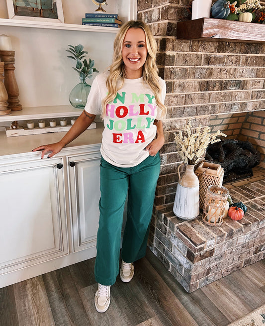 In Our Holly Jolly Era Tee