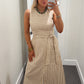 Autumn Harvest Gingham Midi