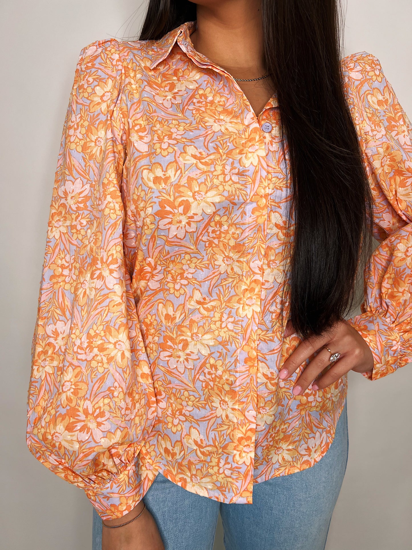 Bohemian Breeze Printed Blouse