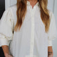 The Delicate Button Down Blouse - Cream