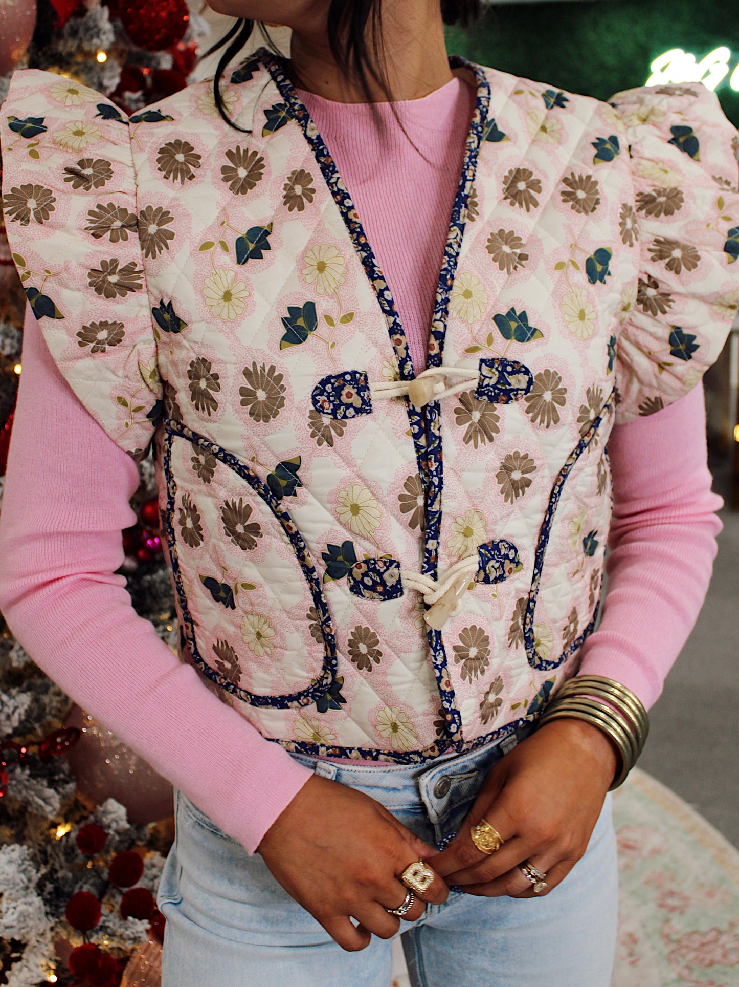 Cabin Morning Quilted Vest