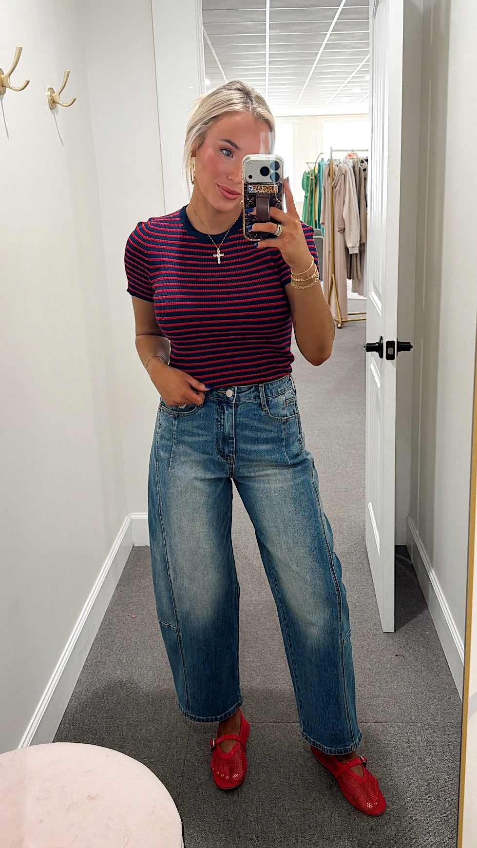The Anchor Stripe Top
