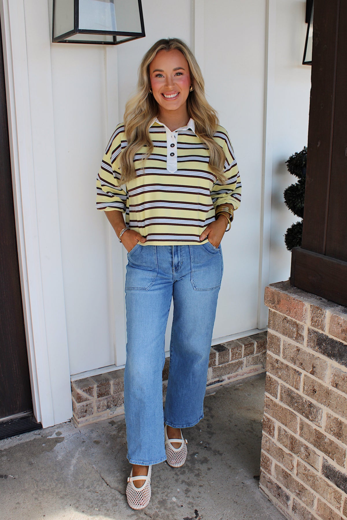 Golden Hour Stripe Top