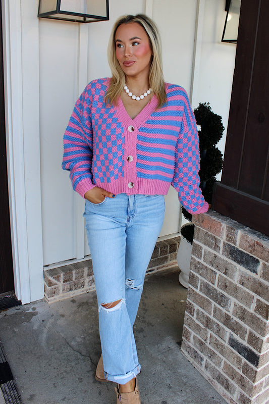 Good Days Button Down Sweater