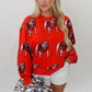 Stewart Simmons - The Bulldog Sequin French Terry Sweatshirt