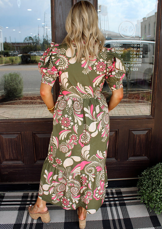 The Elle Midi Dress