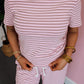Snuggle Stripe Set - Pink