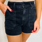 Black Cargo Shorts