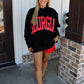 Georgia Mockneck - Black