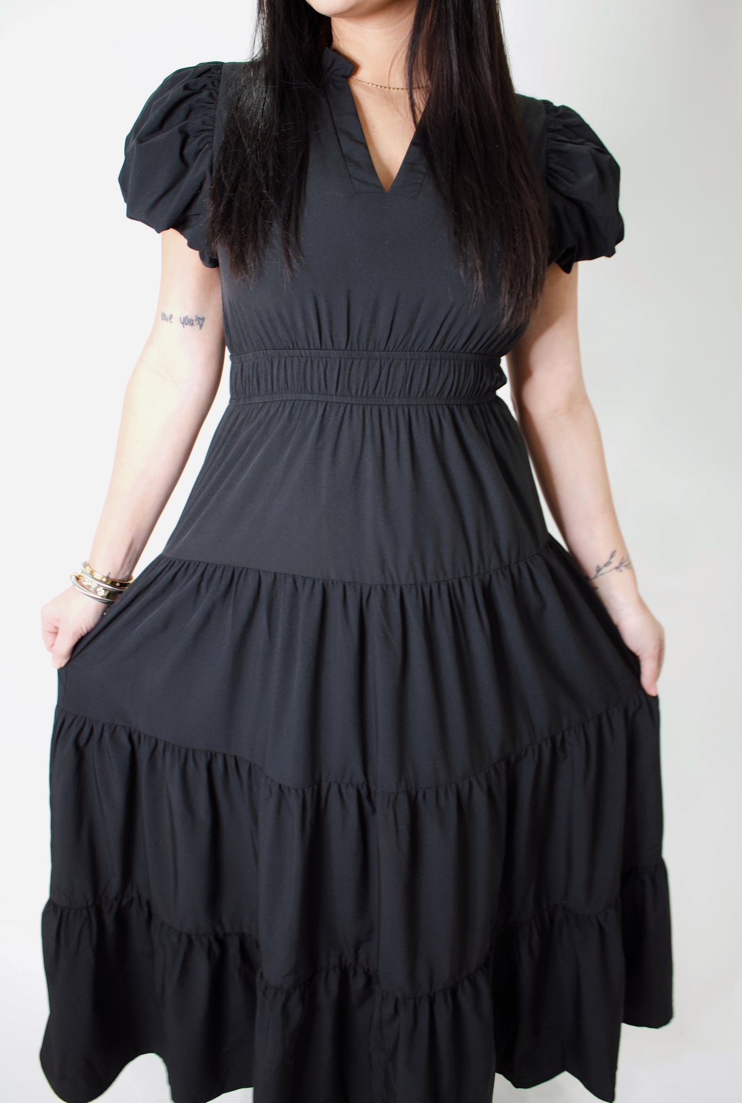 Small Town Bistro Midi Dress