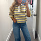 Golden Hour Stripe Top