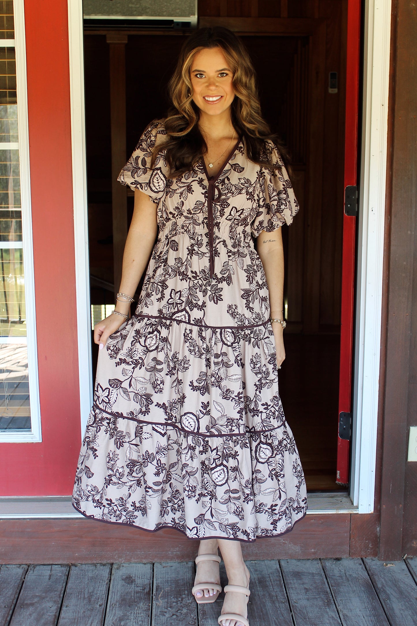 Sweet Poetry Midi Dress