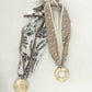Hart Designs | Neutral Gold Pendant Scarf Necklaces