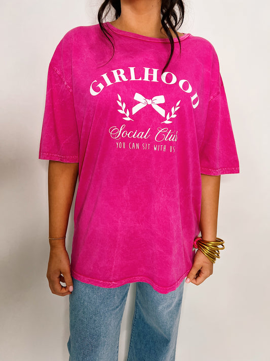 Girlhood Social Club Oversized Tee