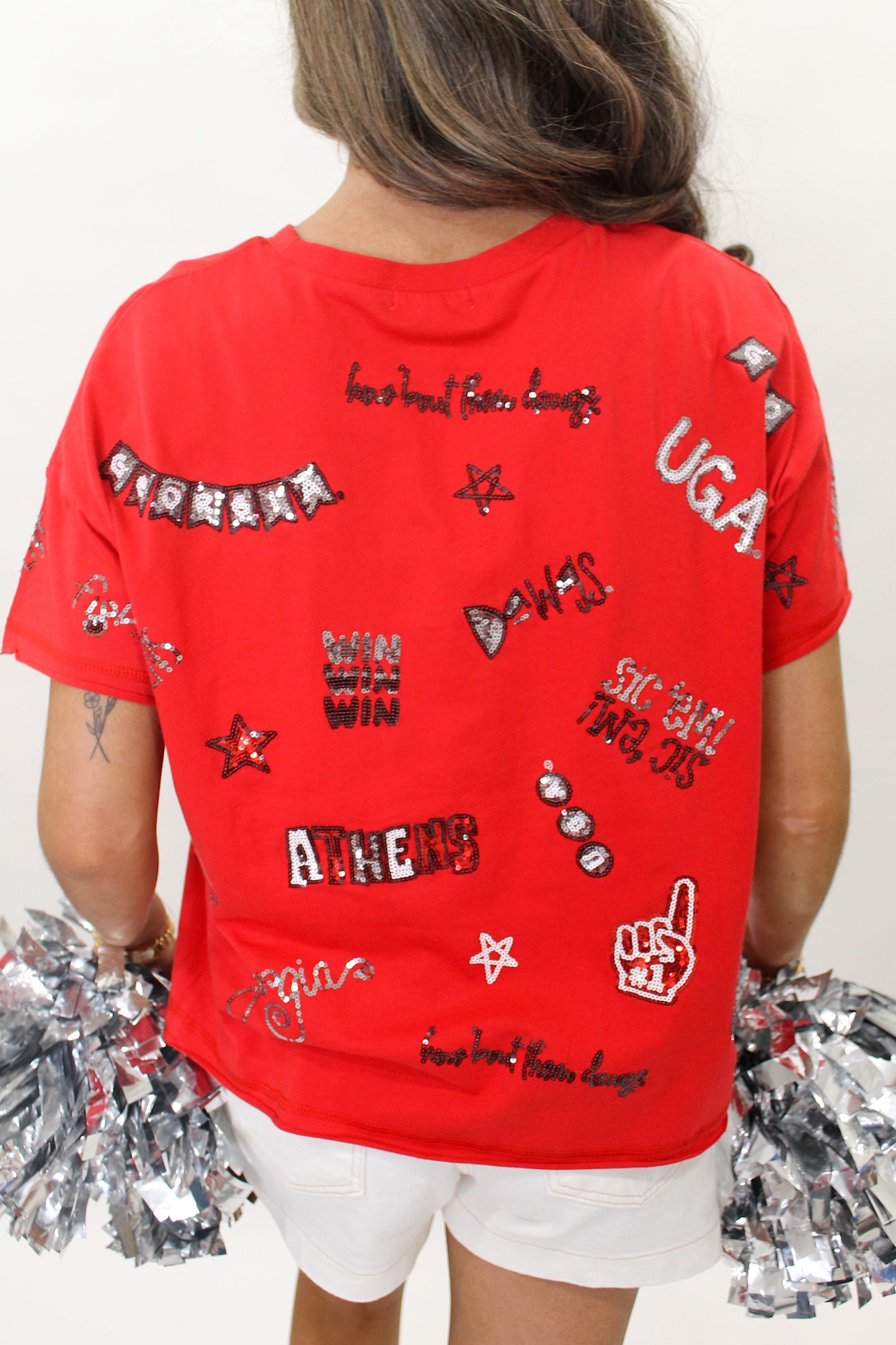 Stewart Simmons - The UGA Sequin Spirit Tee