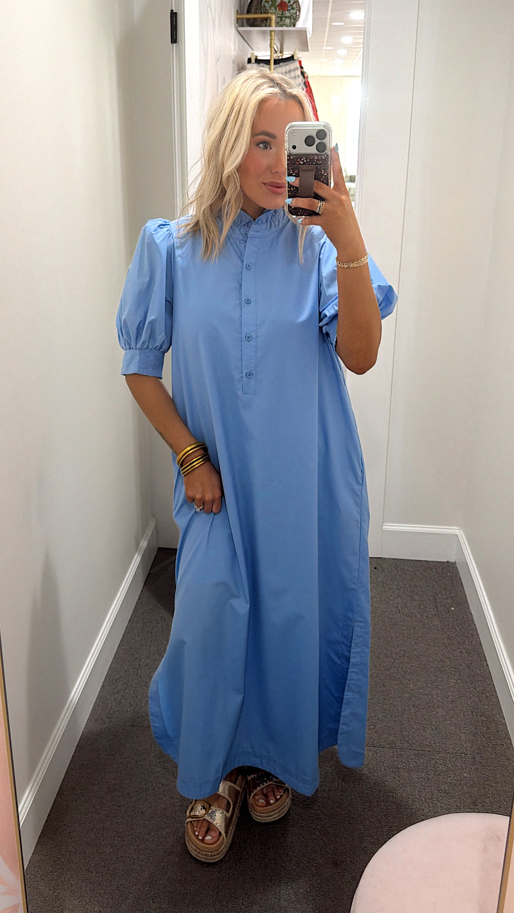 Spring Whisper Midi Dress