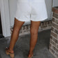 Boss Babe Shorts - White