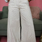 Polka Dot Wide Leg Pant
