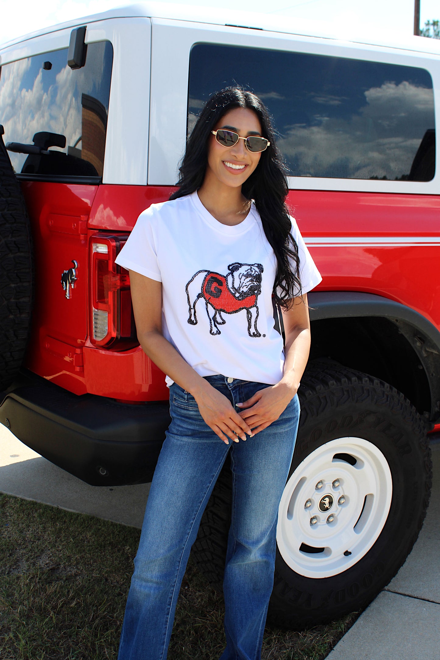 STEWART SIMMIONS - The Mascot Beaded Tee