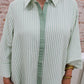 Sage Breeze Stripe Maxi