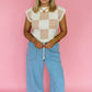 The Ellie Checkered Top