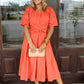 Crisp Autumn Midi Dress