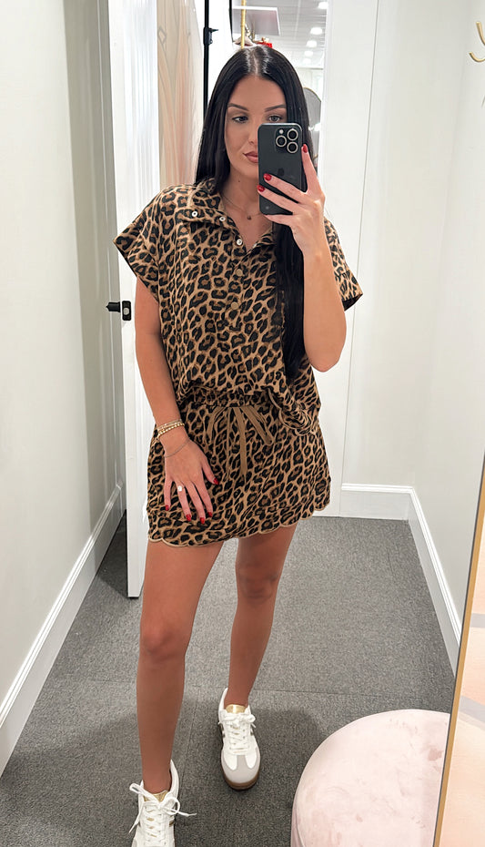 Concrete Jungle Skort Set